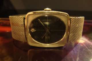 Vintage Wittnauer Longines Stainless Steel With Diamond Kestenmade SS 