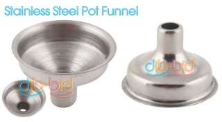 New Stainless Steel Funnel Filler 4 Hip Flask Wine Pot  