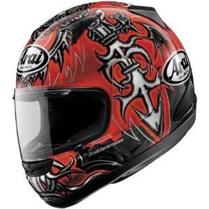  Arai RX Q Gothic Full Face Helmet Large  Red Automotive