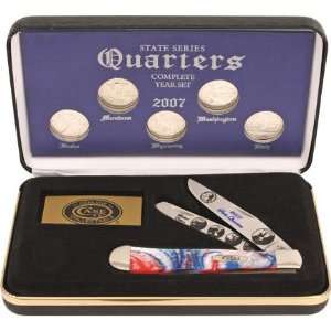  Case Knives 2007QTRS 2007 State Quarters Limited Edition 