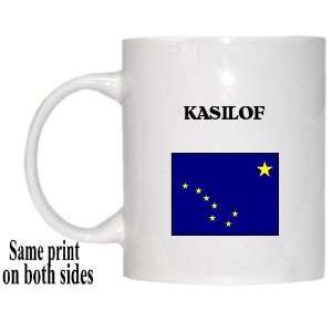  US State Flag   KASILOF, Alaska (AK) Mug 