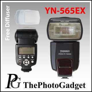 Yongnuo YN 565EX Flash Speedlite Canon 600D 550D 500D 450D 400D 1100D 