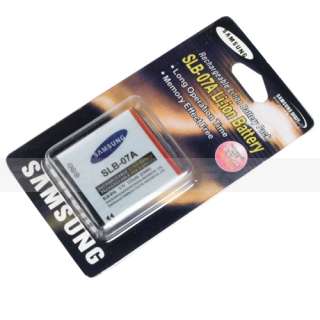 New Battery SLB 07A For SAMSUNG TL100 TL220 TL225 ST500 ST 50  