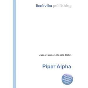  Piper Alpha Ronald Cohn Jesse Russell Books