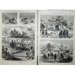  1874 Ashantee War Cape Coast Castle Captain Glover Army 