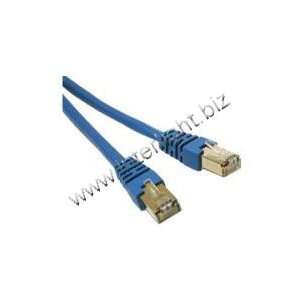   CAT5E SHIELDED PATCH CABLE BLUE   CABLES/WIRING/CONNECTORS
