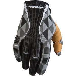  Fly Racing Kinetic Gloves Black/Grey 2012 Automotive