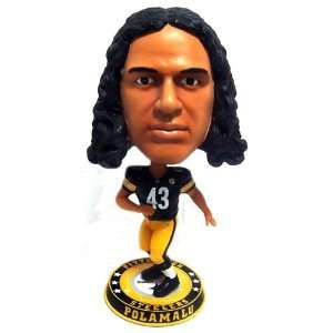 Troy Polamalu Pittsburgh Steelers NFL Big Head Bobblehead  