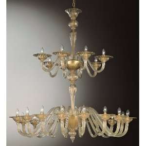  Caterina Chandelier Large, Model 463 16 & 8L