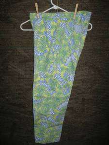 Lilly Green Lobster Capris Pants 2  