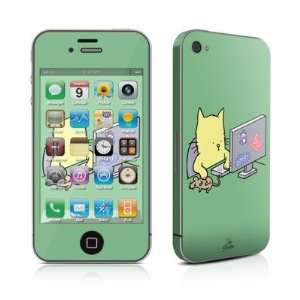  Cat & Mouse Design Protective Skin Decal Sticker for Apple 