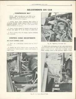 1955 Pontiac Chieftain Air Conditioning Shop Manual  