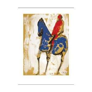  Cavalo E Cavalier (Seri) Poster Print