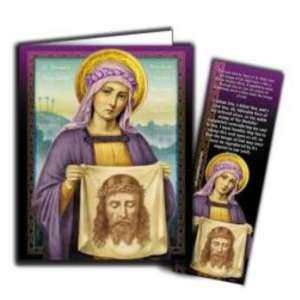  St. Veronica Note Card With Detachable Bookmark (#9918 