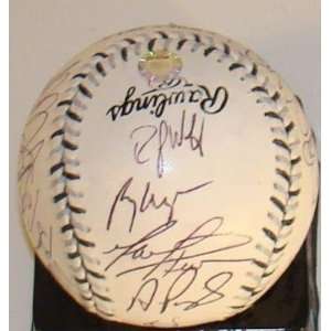 Autographed Albert Pujols Baseball   2003 ALLSTAR NL Team 27 