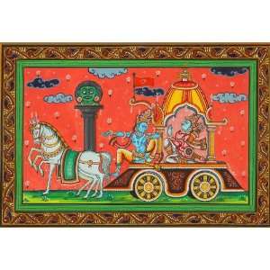   Folk Art From The Temple Town Puri (Orissa)   Artist
