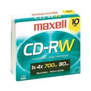  Maxell 80 Minute Cd Rewritable Electronics