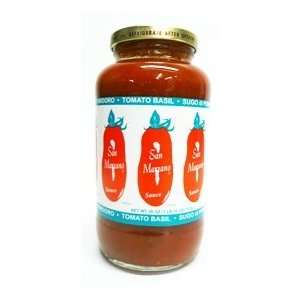San Marzano Tomato Basil Sauce 26 oz  Grocery & Gourmet 