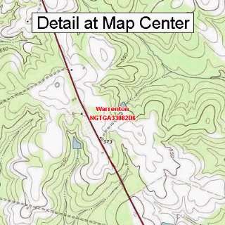   Map   Warrenton, Georgia (Folded/Waterproof)