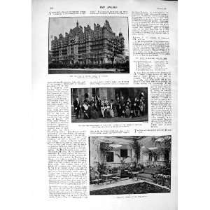   HOTEL RUSSELL LONDON LORD LEVEN GEORGE WHITE CECIL
