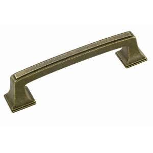  Squared Mulholland Pull   Rustic Brass (Set of 10)