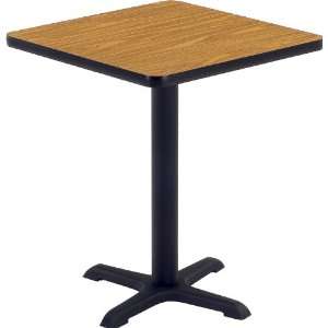  Virco 24 Square Cafe Table with 22 X Shaped Base