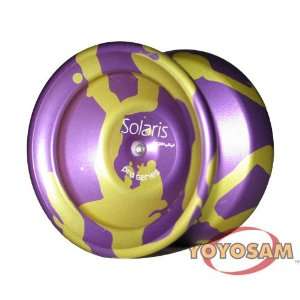  SPYY Solaris Yo Yo   Purple Gold Toys & Games