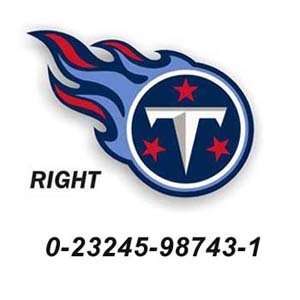  License Sport NFL 12 Magnets Tennessee Titans Everything 