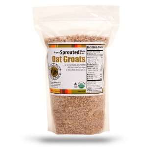 5lb. Organic, Sprouted Oats Grocery & Gourmet Food