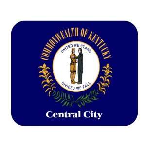  US State Flag   Central City, Kentucky (KY) Mouse Pad 