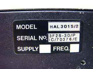 Hiden HAL301S/2 RGA Gas Analyzer for Mass Spectrometer  
