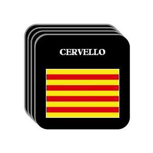  Catalonia (Catalunya)   CERVELLO Set of 4 Mini Mousepad 