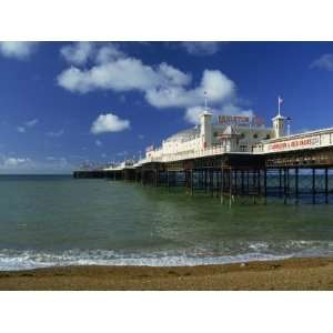 Brighton Pier, East Sussex, England, United Kingdom, Europe Stretched 