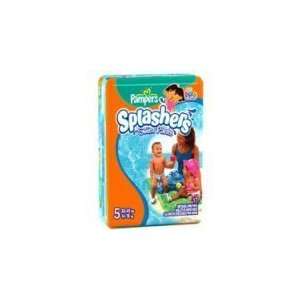  Pampers Splashers Swim Diapers Size 5 (30 40 lbs) 17 ea, 8 