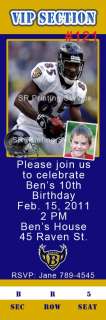 Birthday Invitations Baltimore Ravens Green Bay Packers  