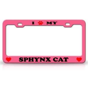  I PAW MY SPHYNX Cat Pet Animal High Quality STEEL /METAL 