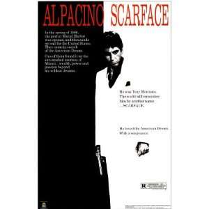  Joey and Chandlers Scarface Poster