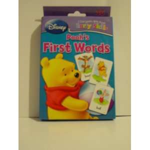   with Pooh Early Skills Poohs First Words Flash Cards Toys & Games