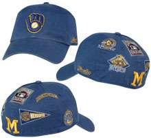 Milwaukee Brewers Cooperstown All Over Cap  