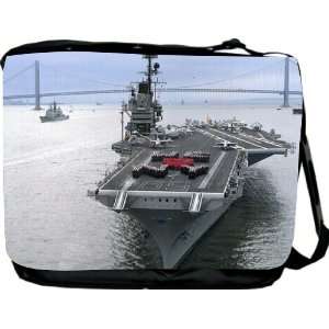  Rikki KnightTM Warship Design Messenger Bag   Book Bag 