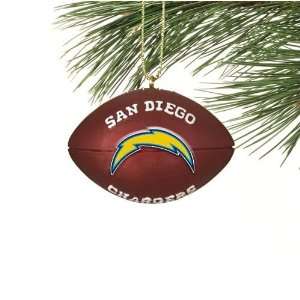  San Diego Chargers Mini Resin Football Ornament Sports 