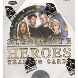  Rittenhouse Stargate Heroes Trading Cards Box   24P/5C 