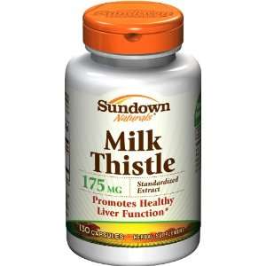  Sundown Milk Thistle, 130 Capsules