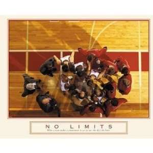  No Limits   Basketball Team Poster Print