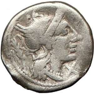 Roman Republic Cn. Carbo ROMA JUPITER Horse 121BC Silver Rare Ancient 