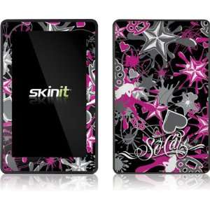  Pink Splatter So. Cal skin for  Kindle Fire 