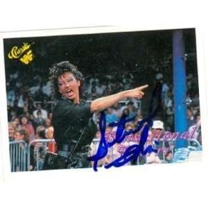 Sensational Sherri Autographed Wrestling Card  Sports 