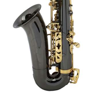 Cecilio Black Nickel/Gold Alto Saxophone Sax +$39 Tuner  