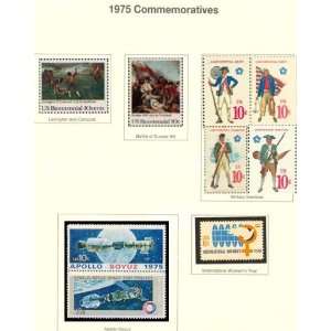  Stamps, Issued 1975 Bicentennial, Apollo Soyuz 