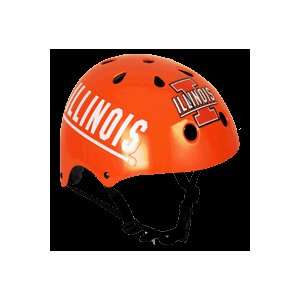   Illinois Fighting Illini Multi Sport Bike Helmet